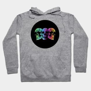 Triplet Skull Hoodie